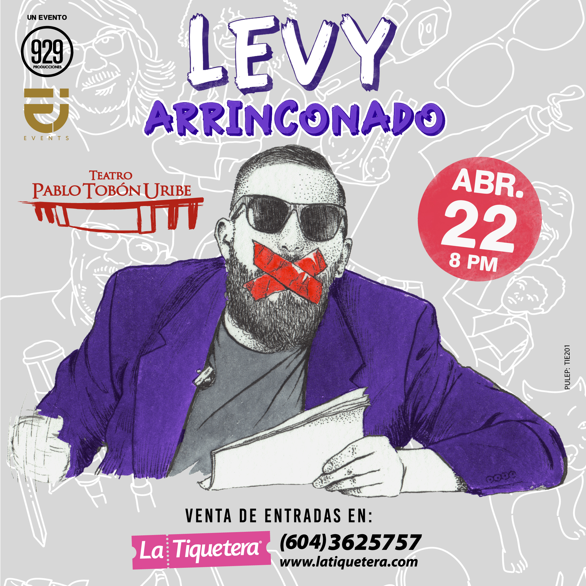 Imagen del evento Levy arrinconado