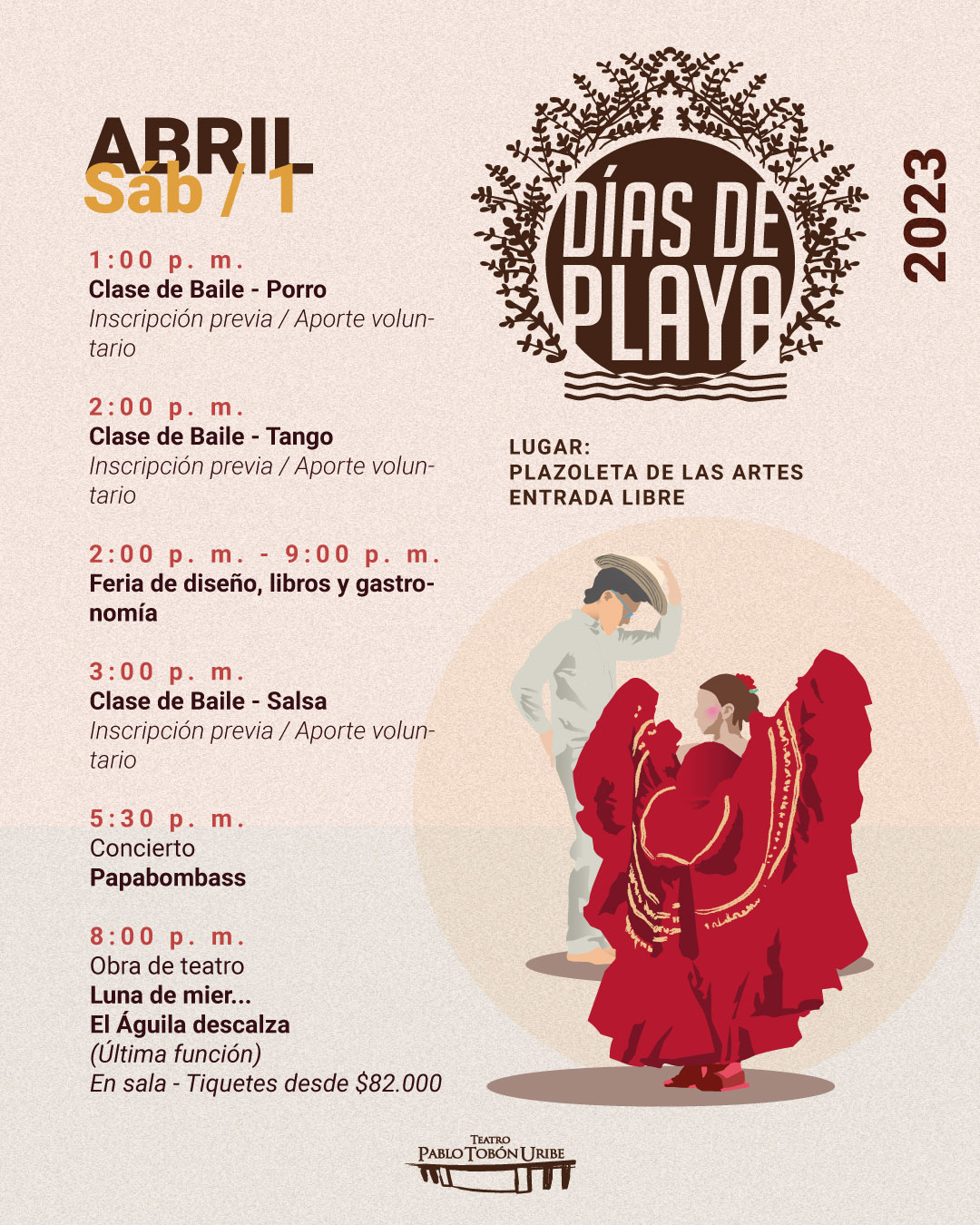 Imagen del evento #DíasDePlaya - 1 de abril