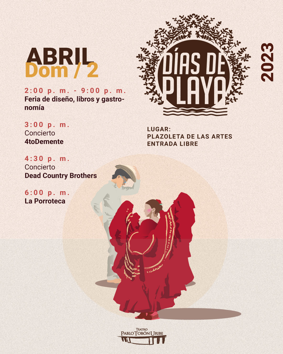Imagen del evento #DíasDePlaya - 2 de abril