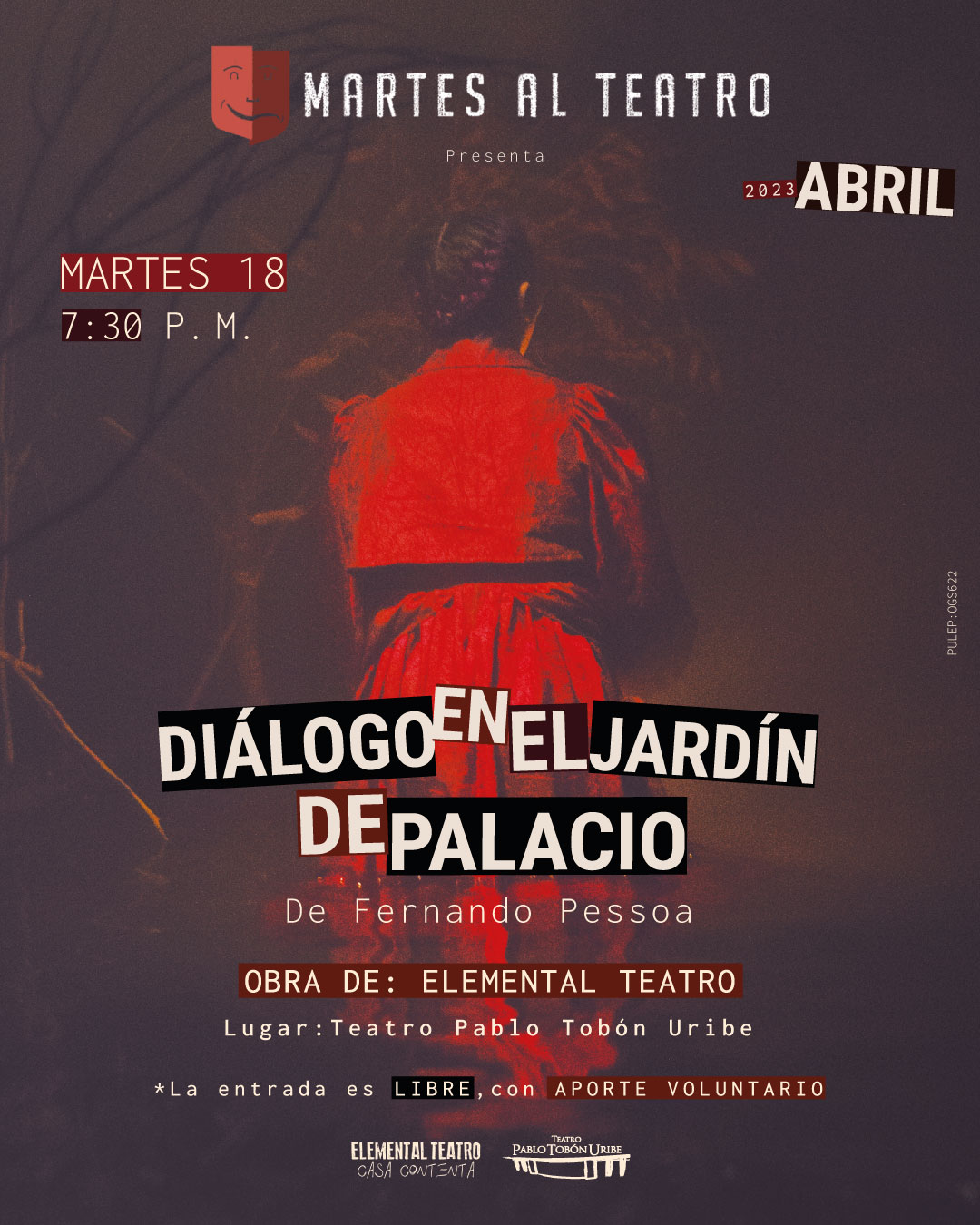 Imagen del evento Diálogo en el jardin de Palacio - #MartesAlTeatro