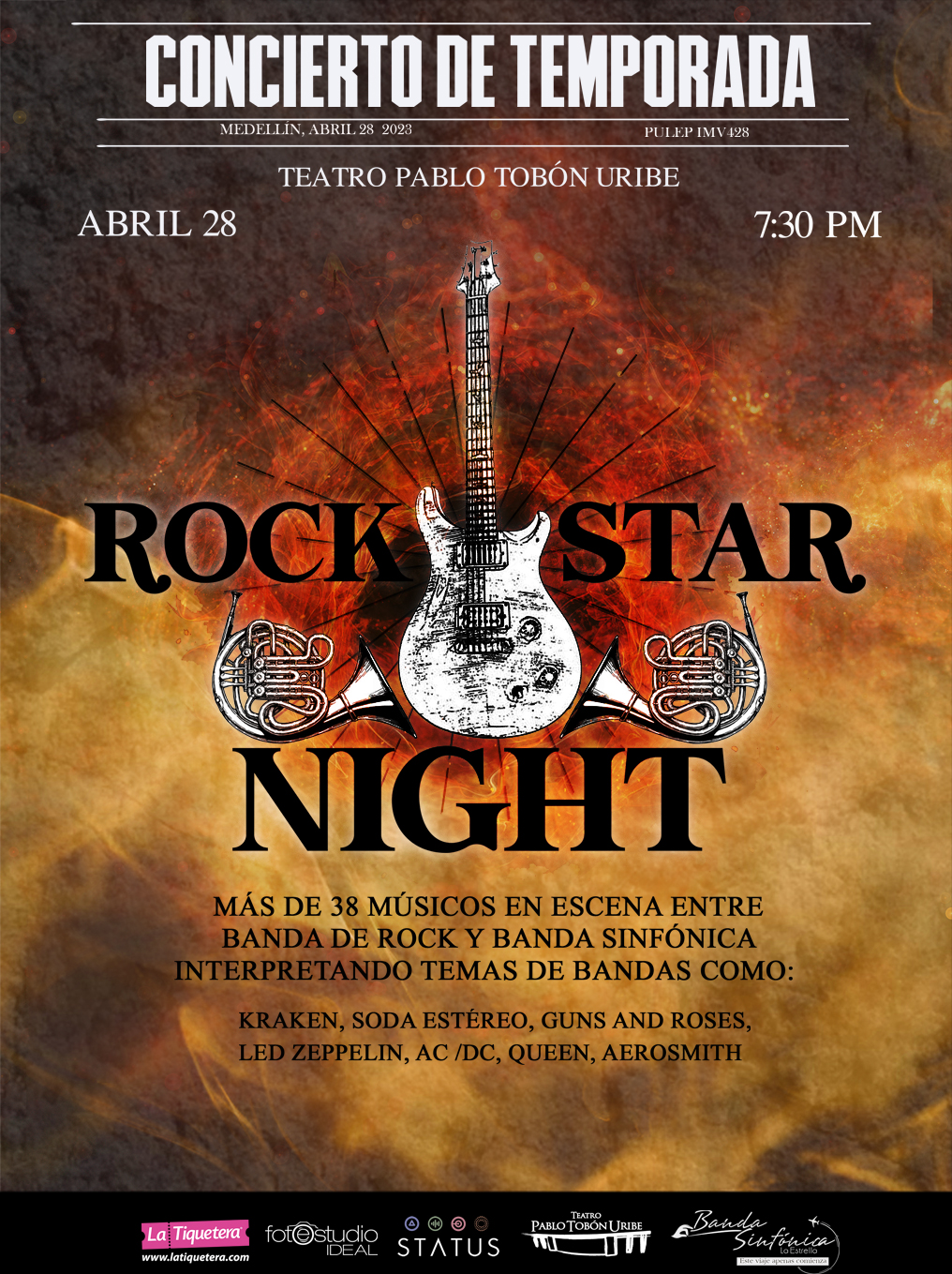 Imagen del evento Rock star night