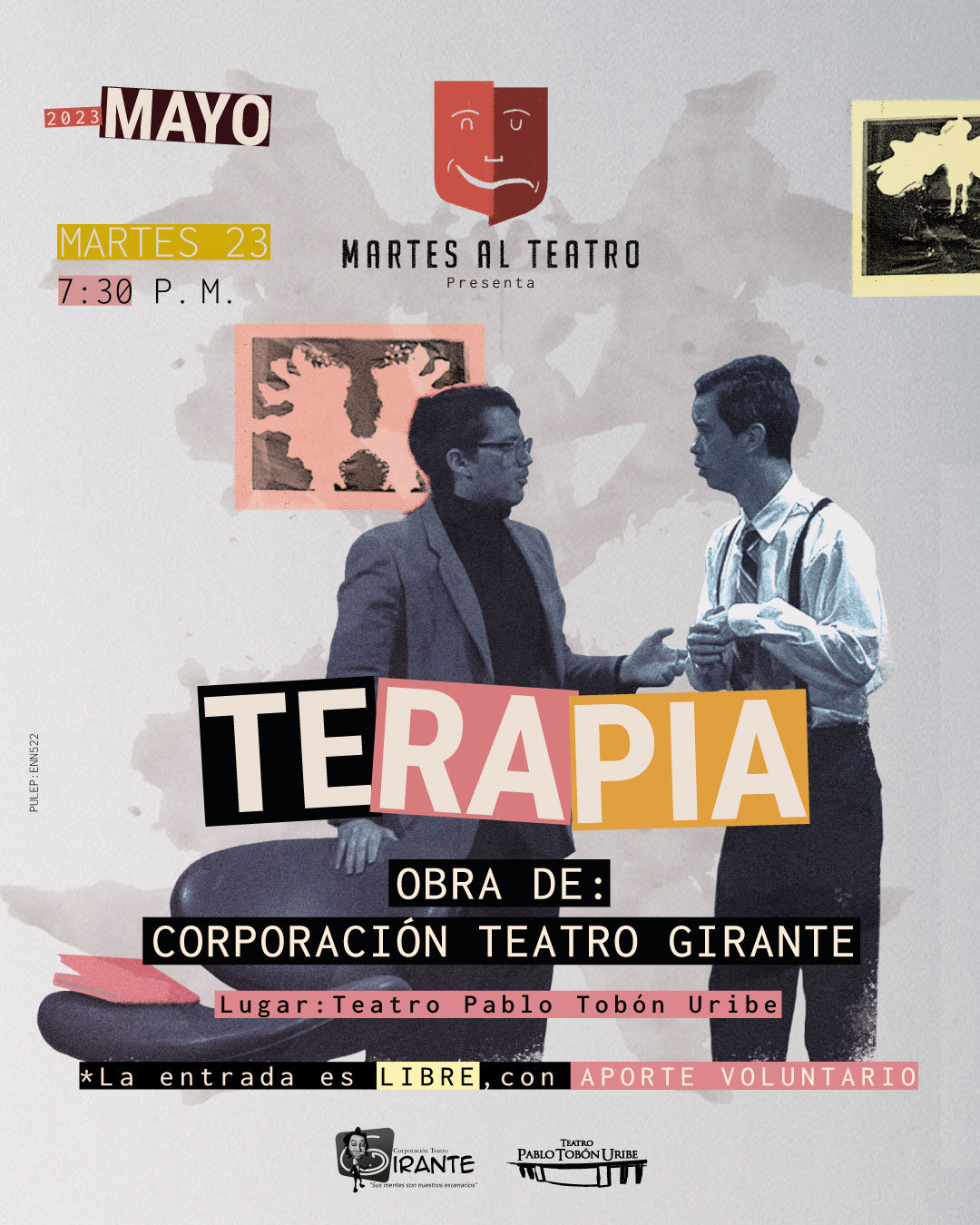 Imagen del evento Terapia - #MartesAlTeatro