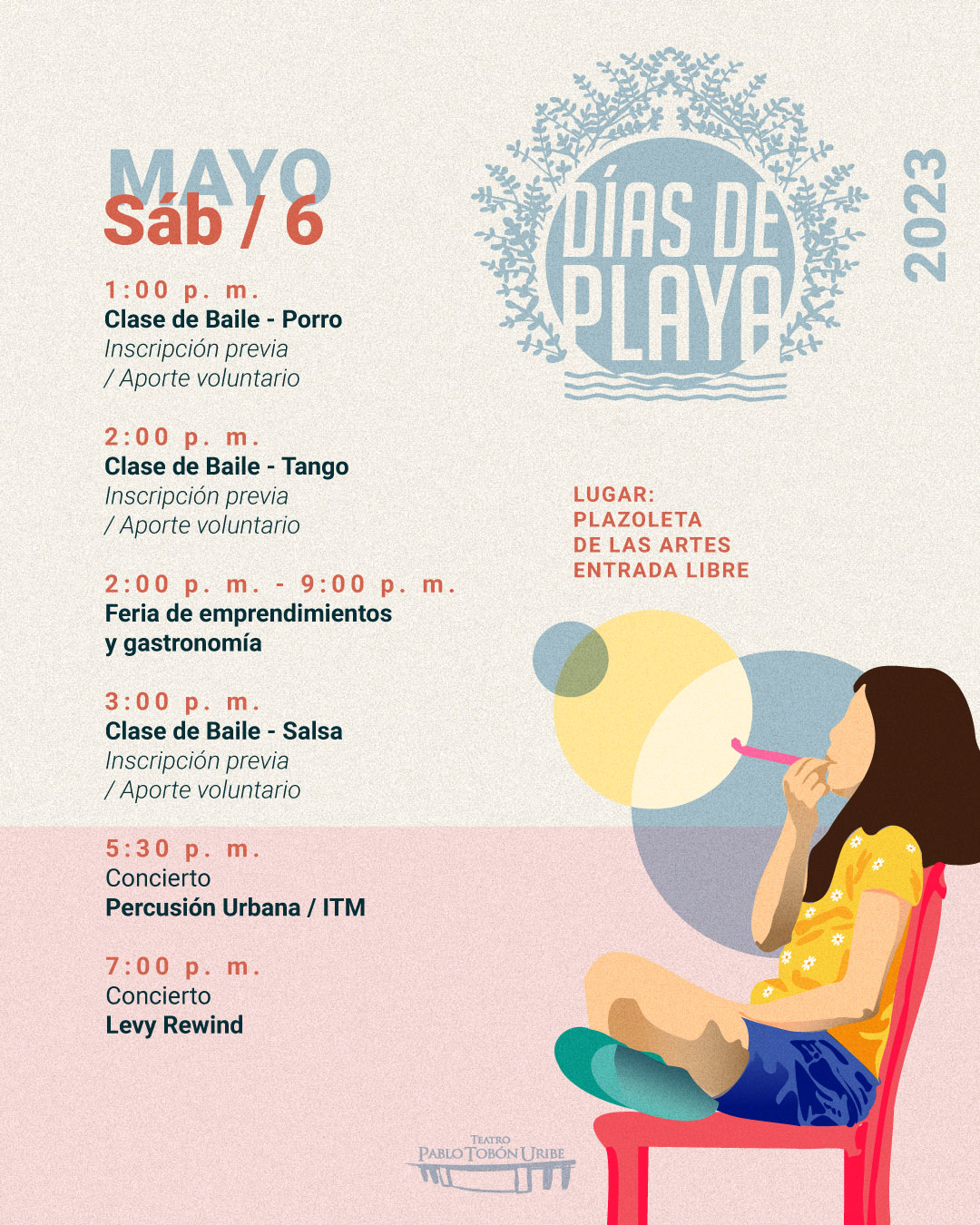 Imagen del evento #DíasDePlaya - 6 de mayo
