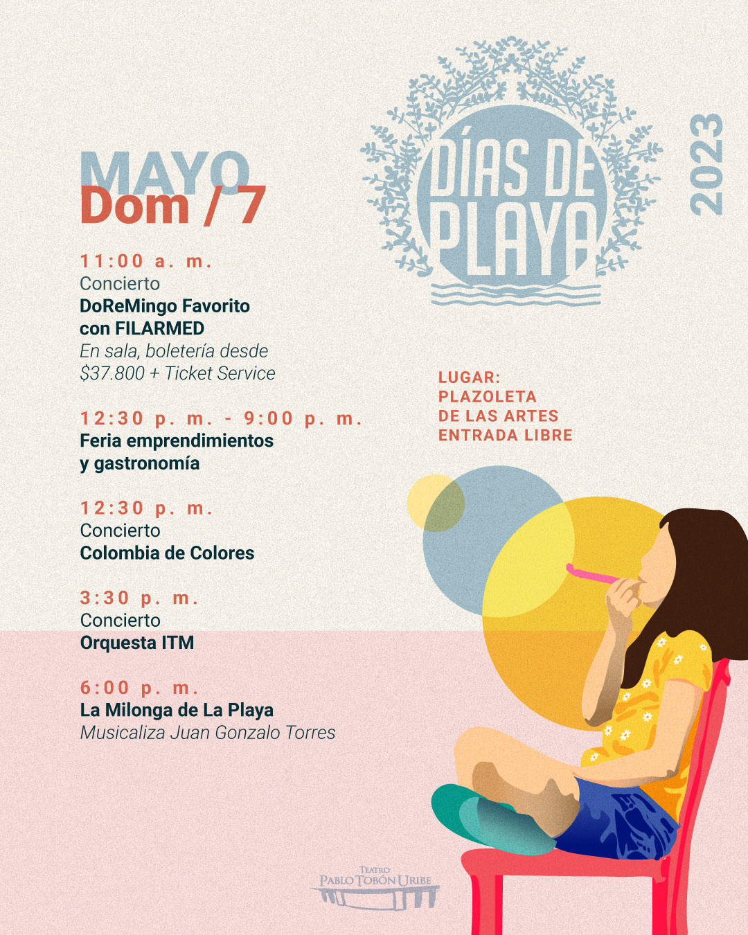 Imagen del evento #DíasDePlaya - 7 de mayo