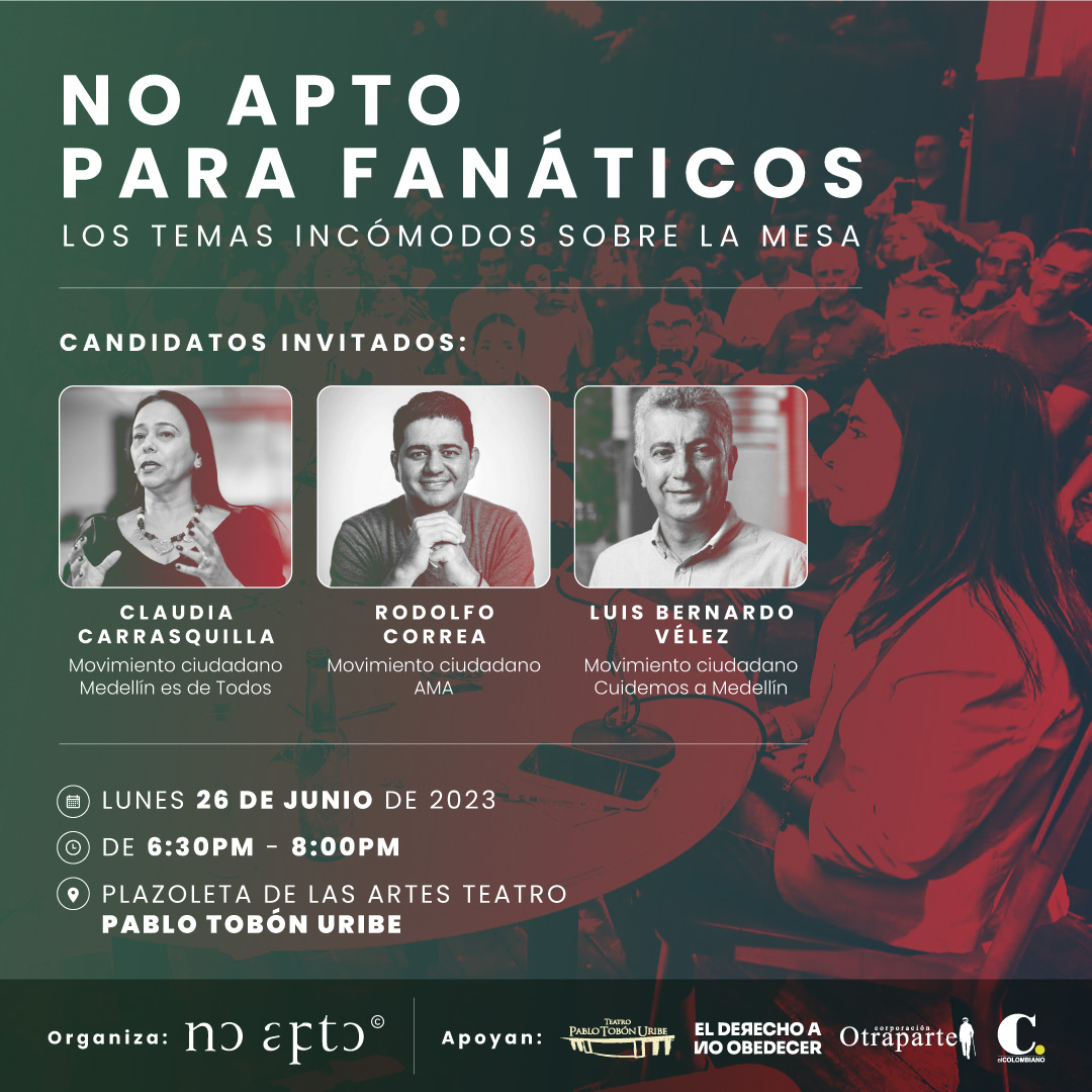 Imagen del evento No Apto para Fanáticos