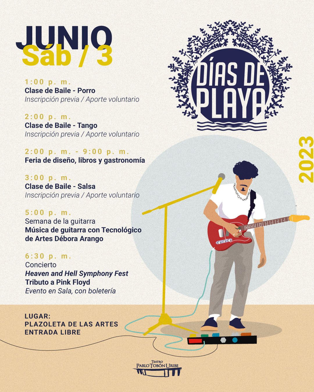 Imagen del evento #DíasDePlaya - 3 de junio