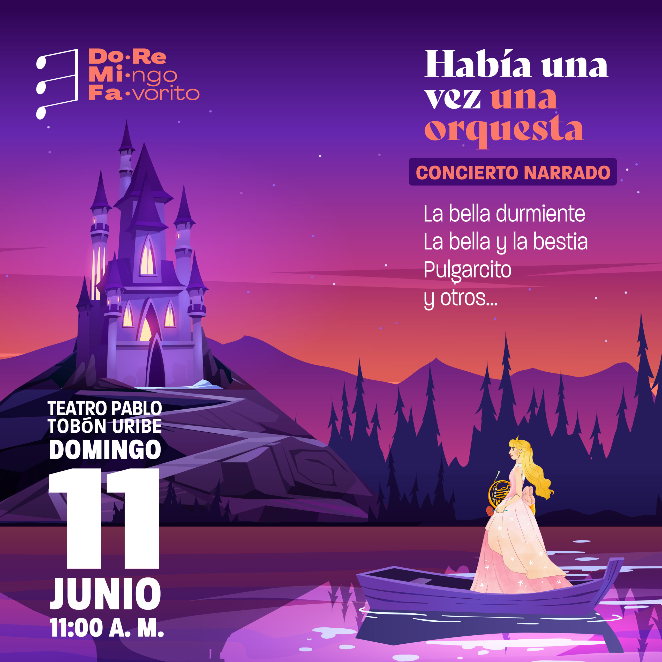 Imagen del evento DoReMingo Favorito - Había una vez una orquesta