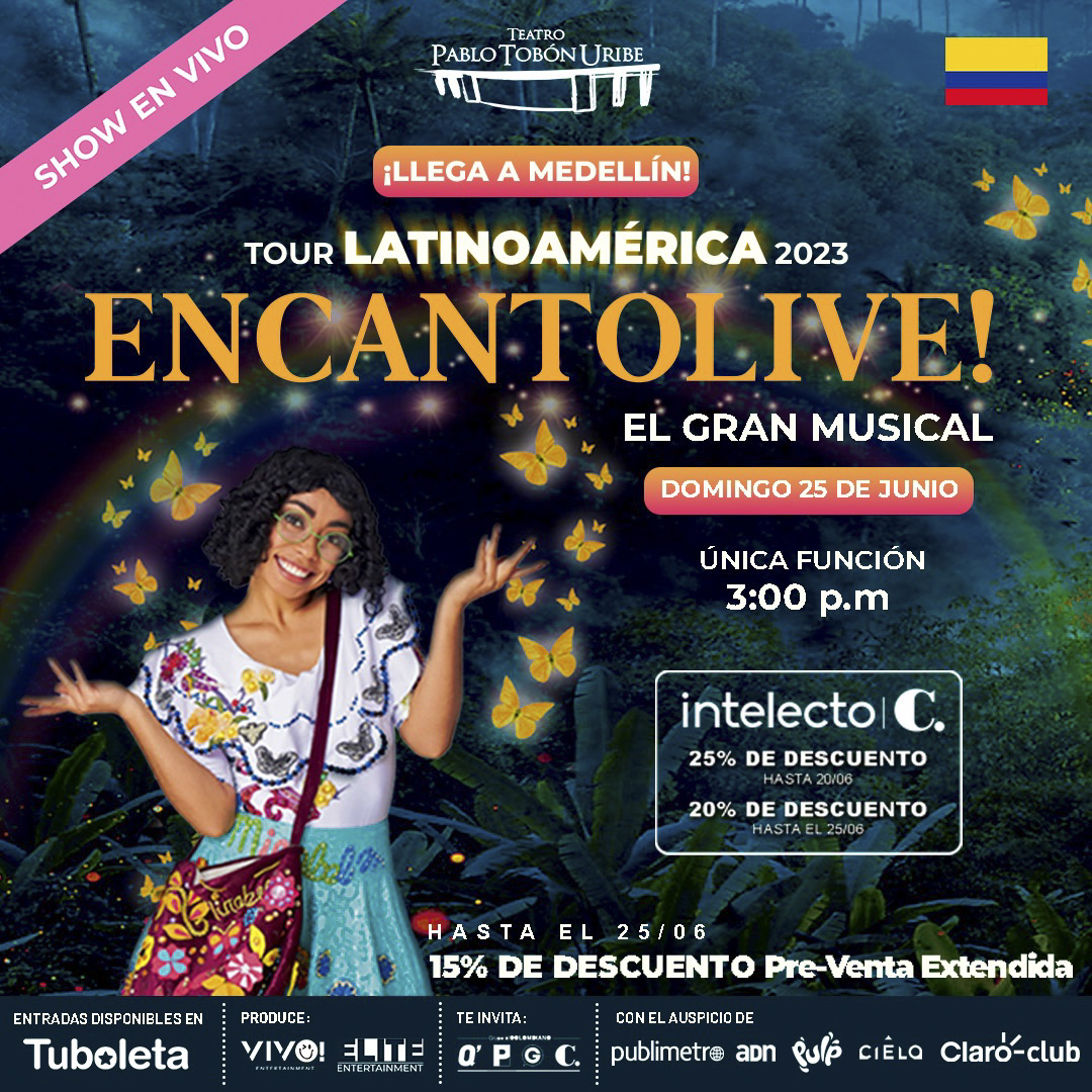 Imagen del evento Encanto live - Única función