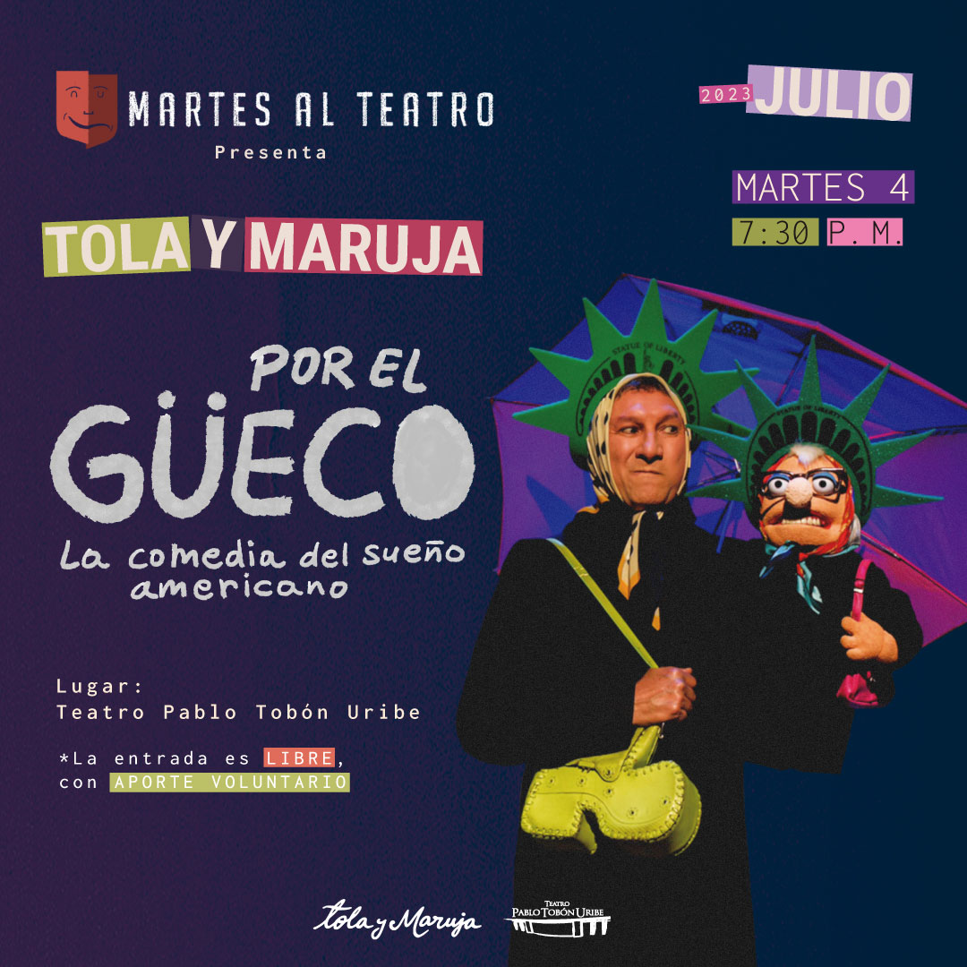 Imagen del evento #MartesAlTeatro - Tola y Maruja