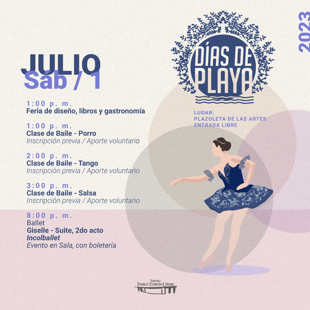 Imagen del evento #DíasDePlaya - 1 de julio