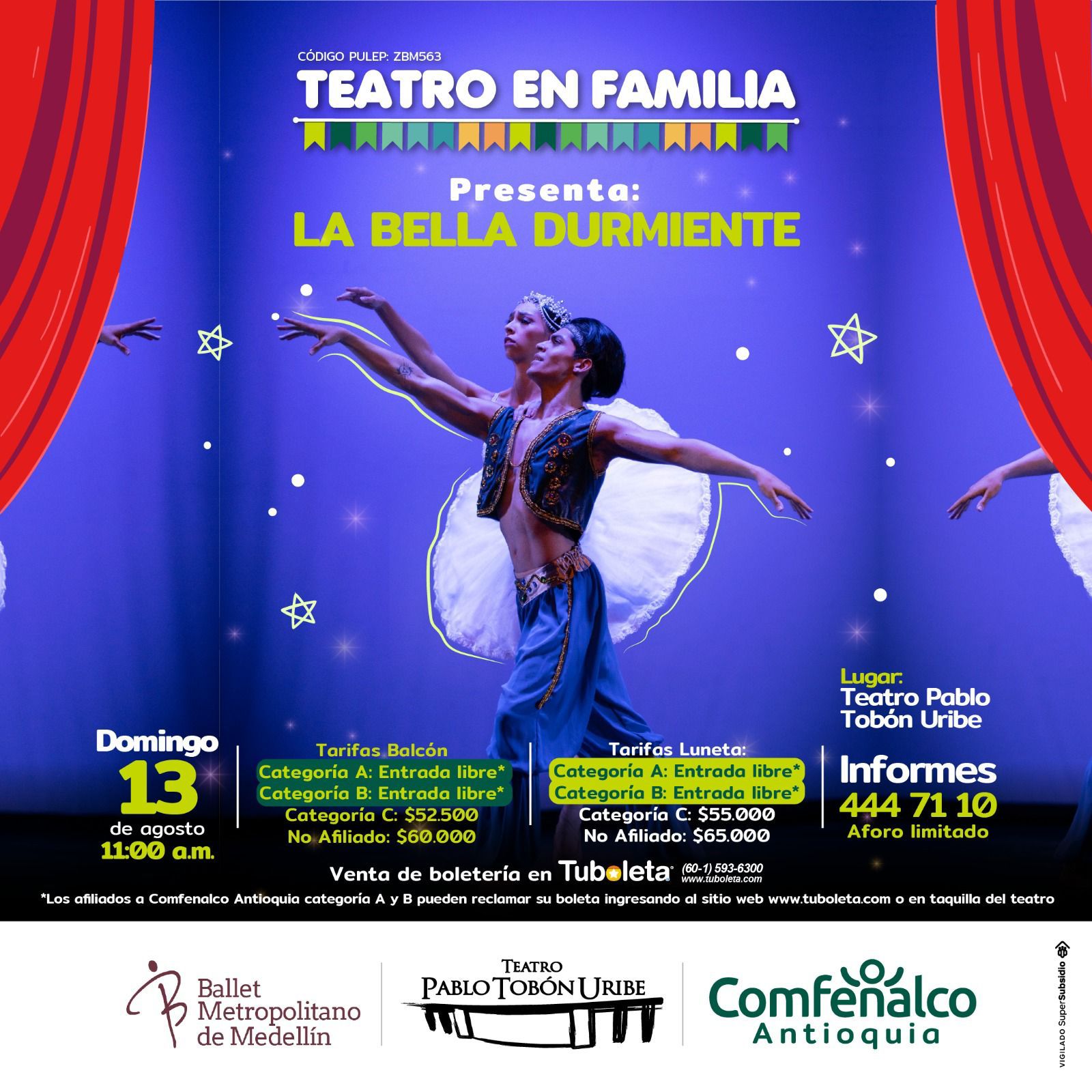 Imagen del evento La bella durmiente - Teatro en familia