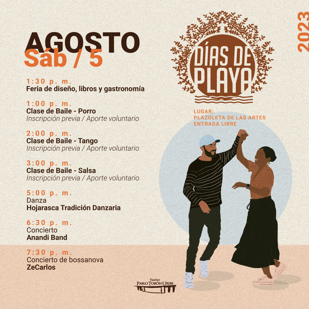 Imagen del evento #DíasDePlaya - 5 de agosto