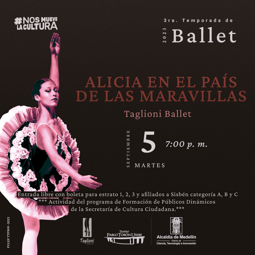 Imagen del evento 3ra Temporada de Ballet - Alicia en el país de las maravillas