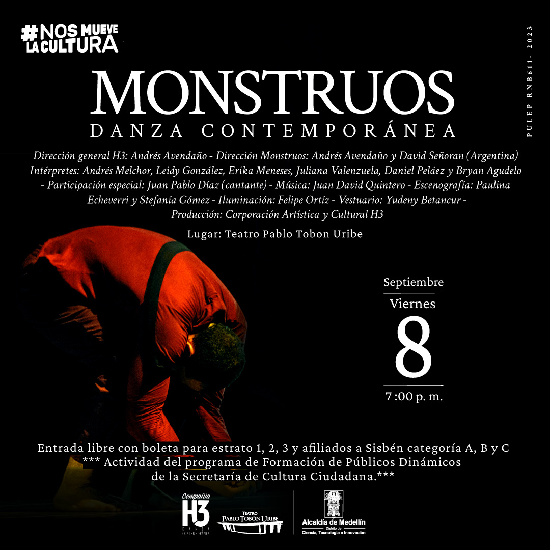 Imagen del evento Monstruos Danza Contemporánea