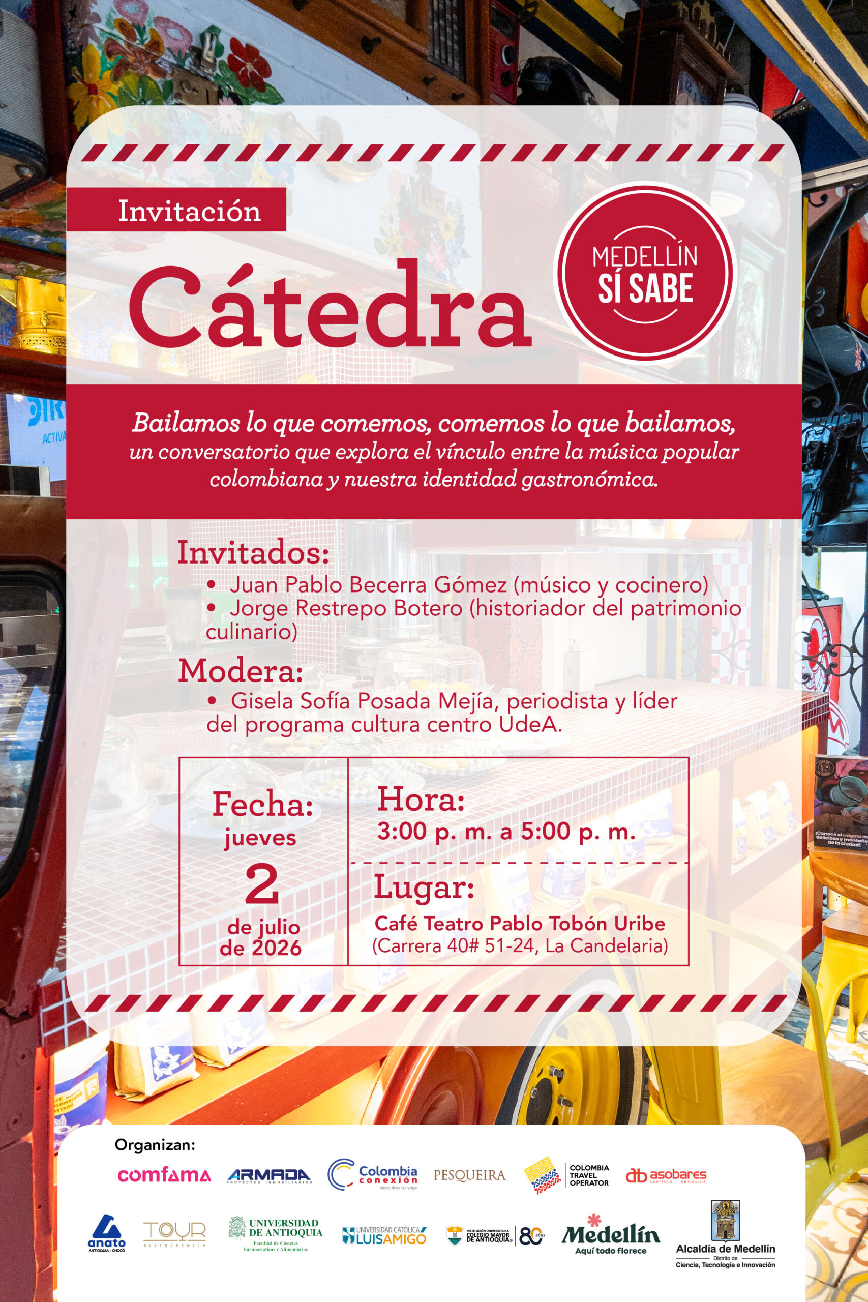 Imagen del evento Bailamos lo que comemos, comemos lo que bailamos.