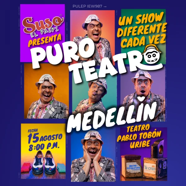 Imagen del evento Puro Teatro con Suso el paspi