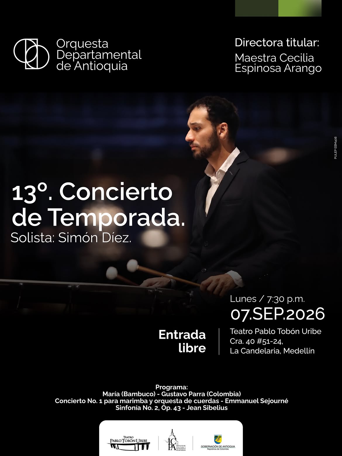 Imagen del evento 13° Concierto de Temporada ODA