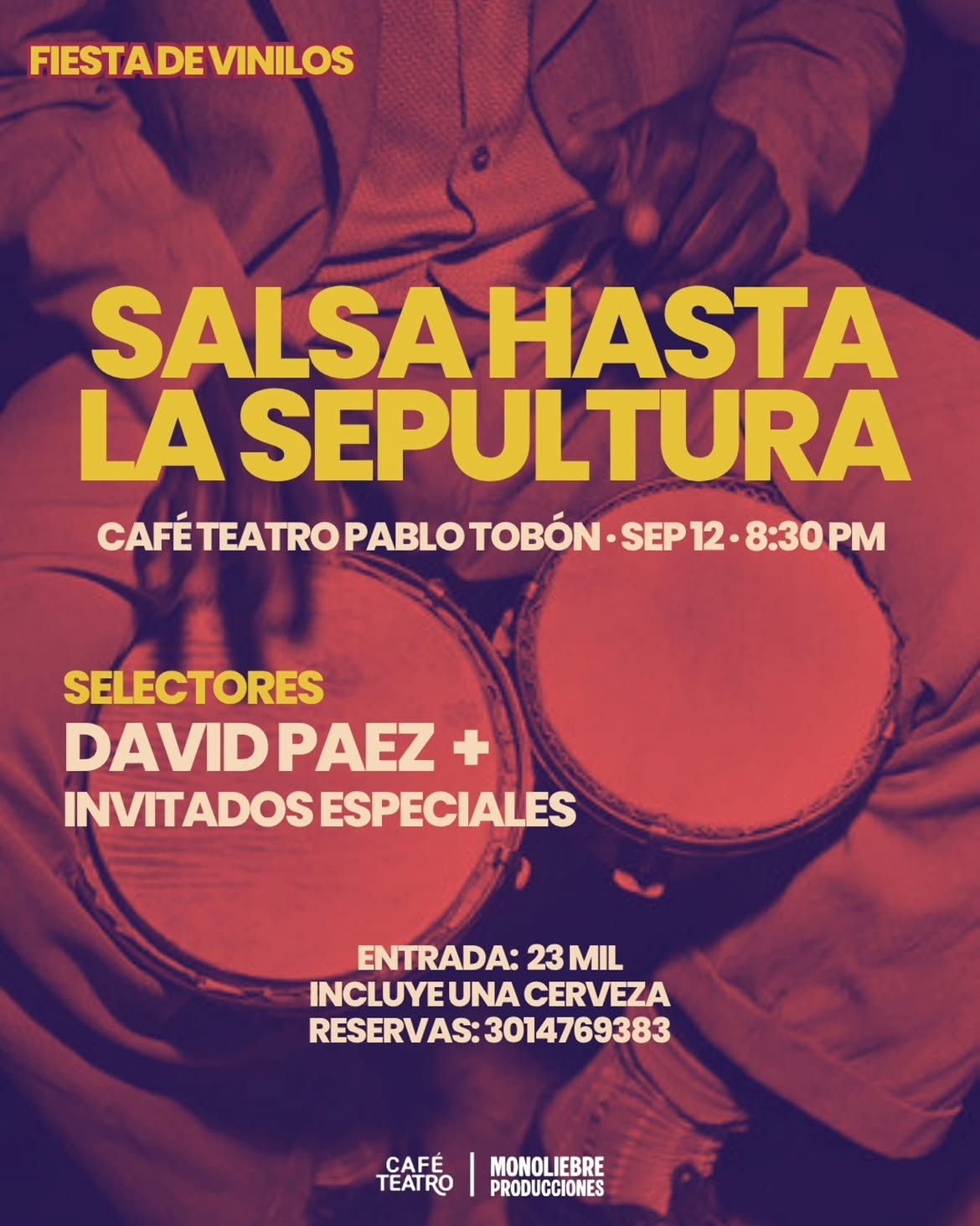 Imagen del evento Salsa hasta la Sepultura