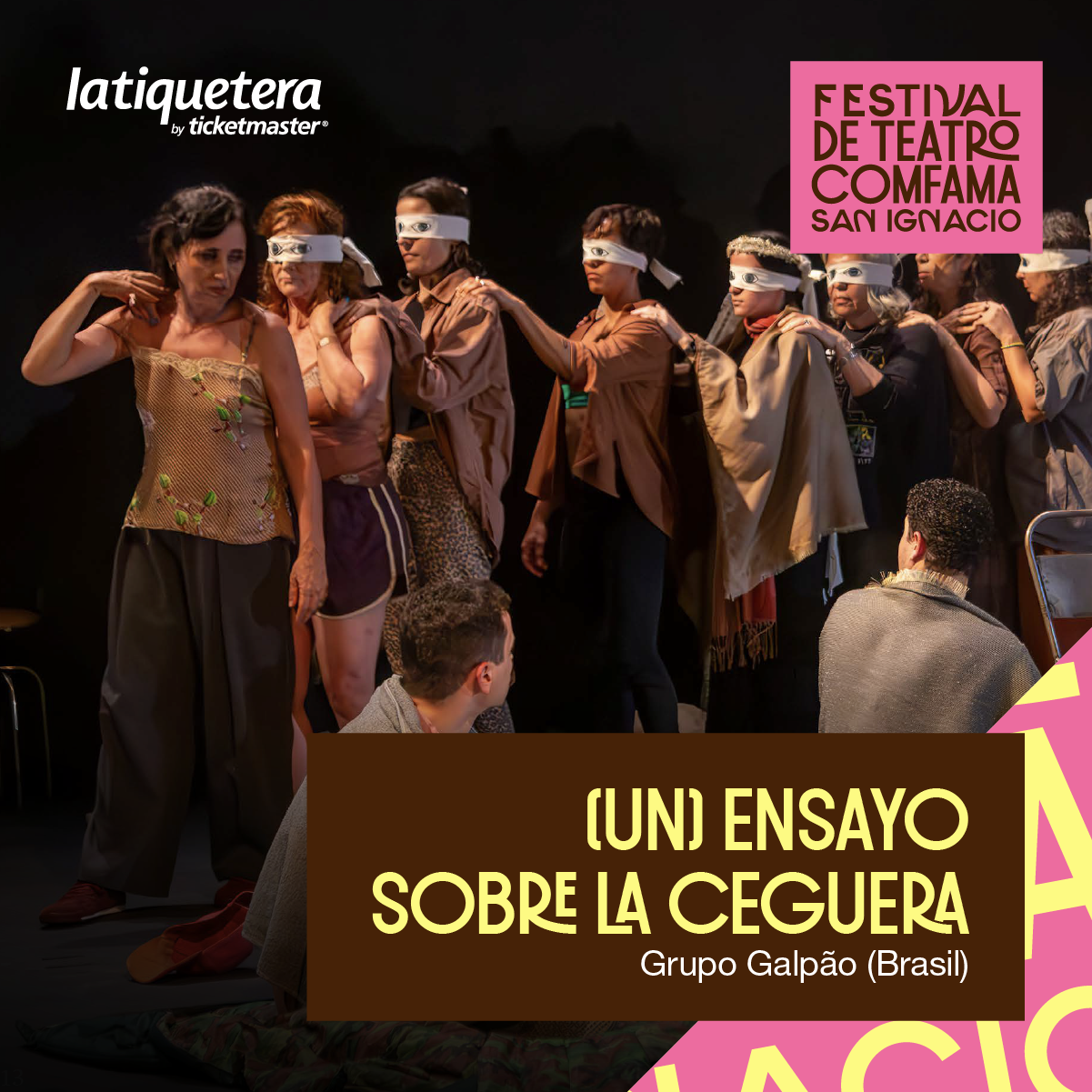 Imagen del evento (Un) Ensayo sobre la Ceguera - Festival de Teatro Comfama San Ignacio