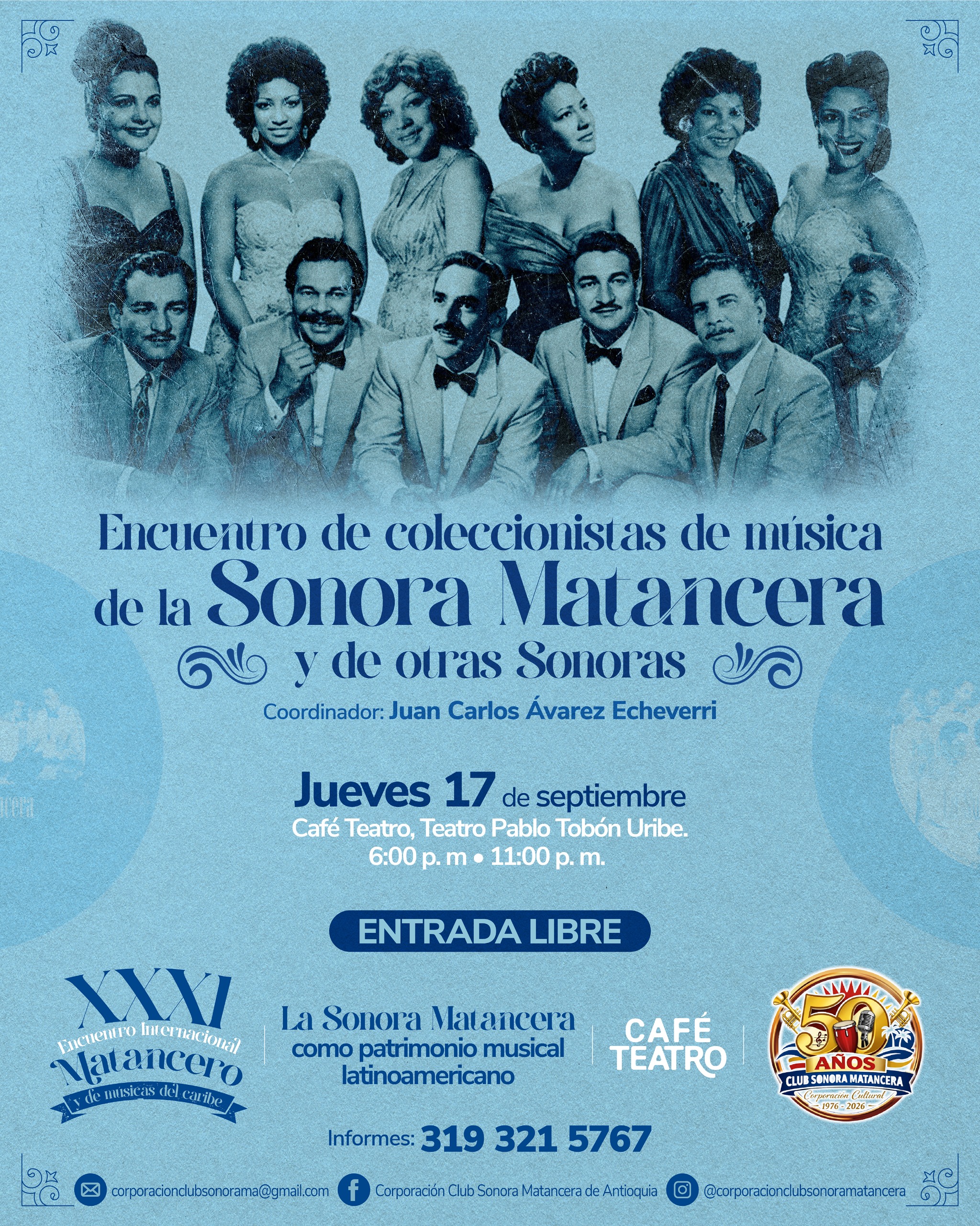 Imagen del evento Encuentro de coleccionistas de música de la Sonora Matancera y de otras Sonoras