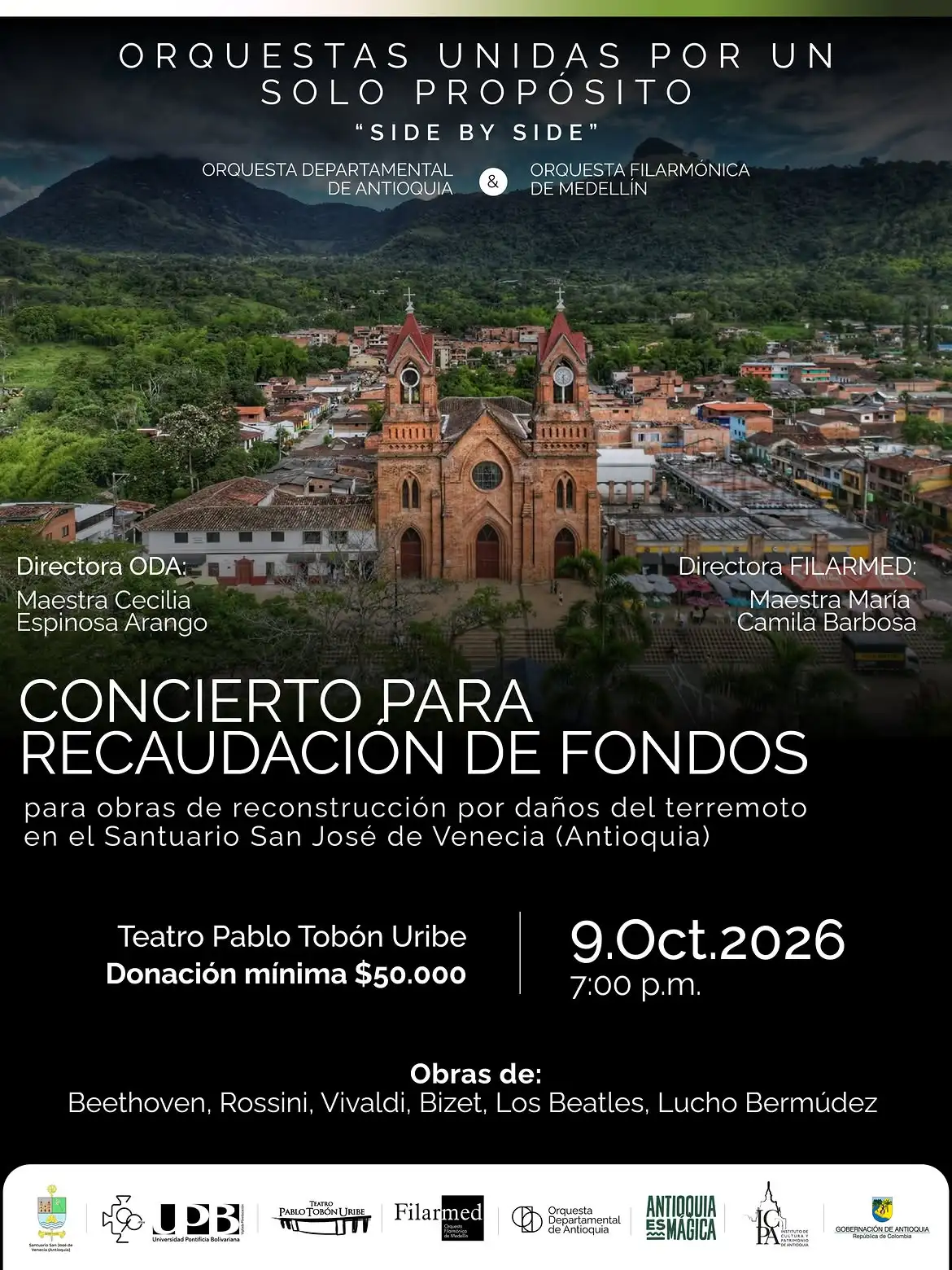 Imagen del evento Concierto para Recaudación de Fondos - ODA y FILARMED