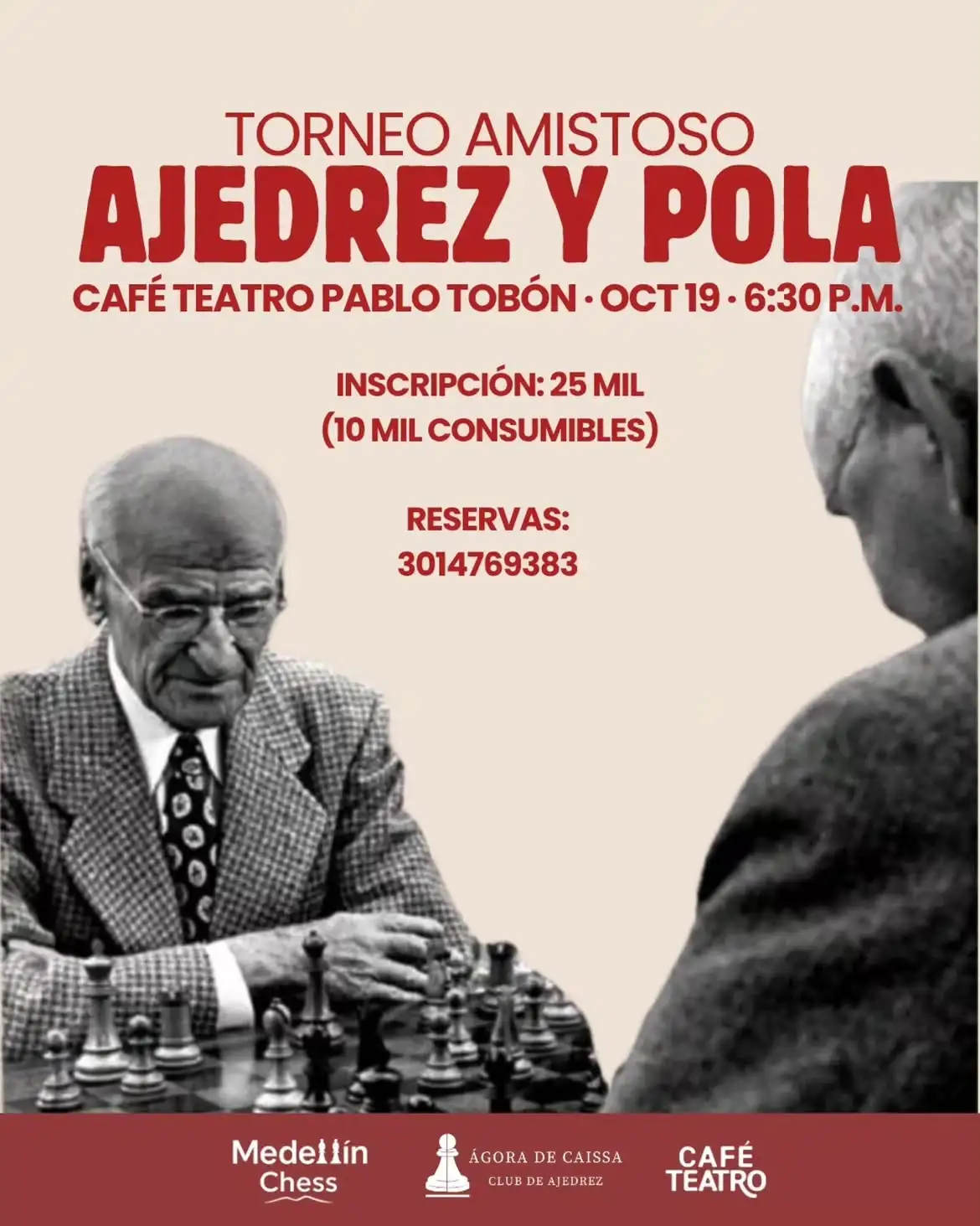 Imagen del evento Torneo Amistoso Ajedrez y Pola