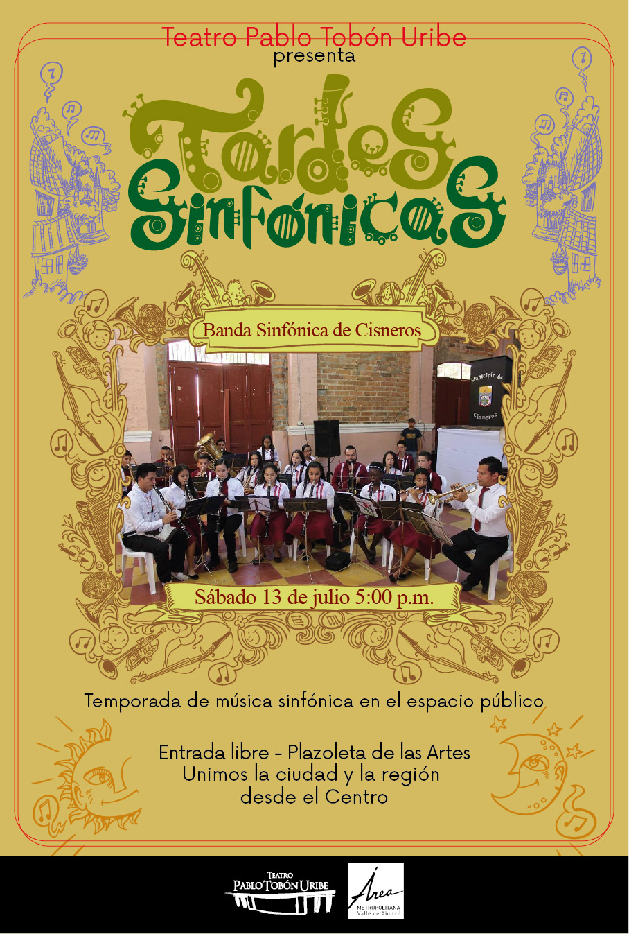 tardes sinfónicas cisneros afiche 01