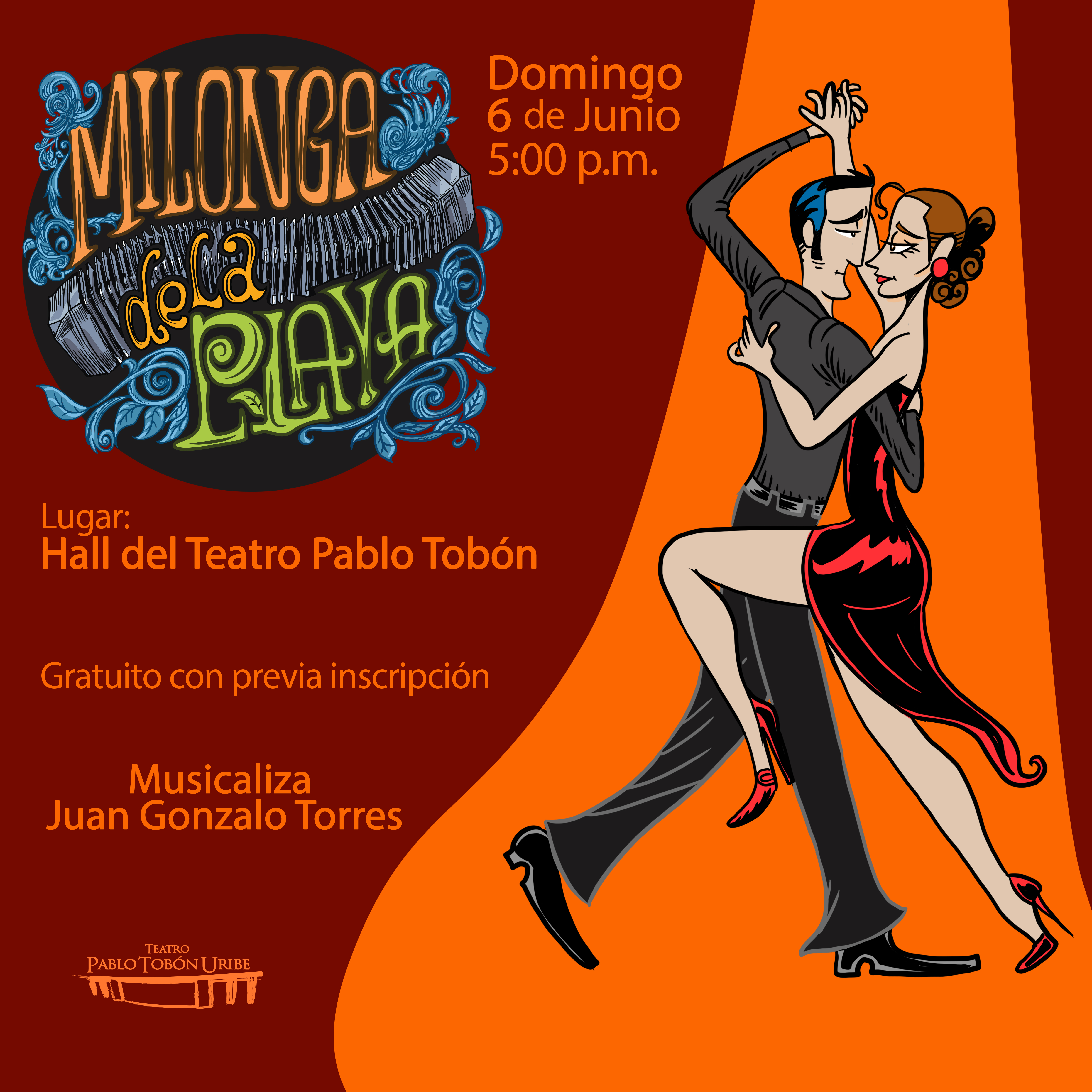 milonga cuadrada JUNIO