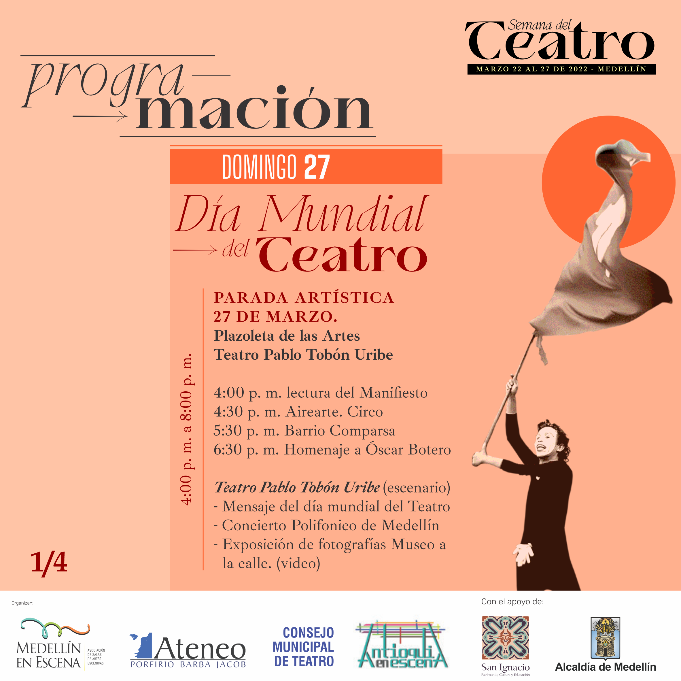 Semana del Teatro programación 27 de marzo