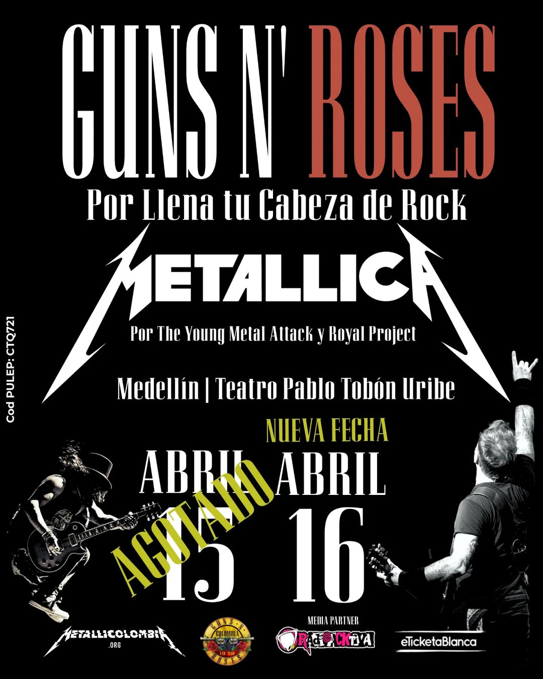 Tributo Gunsn roses y metallica   segunda fecha