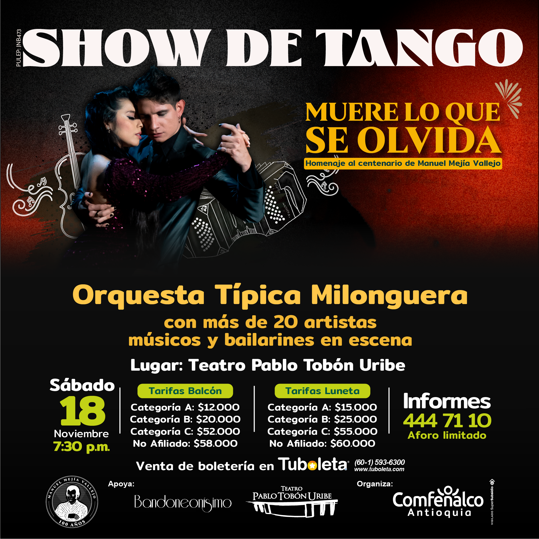 Post Show de tango