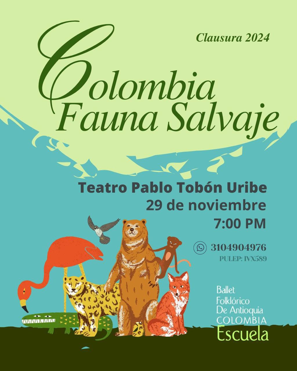 29. COLOMBIA FAUNA SALVAJE