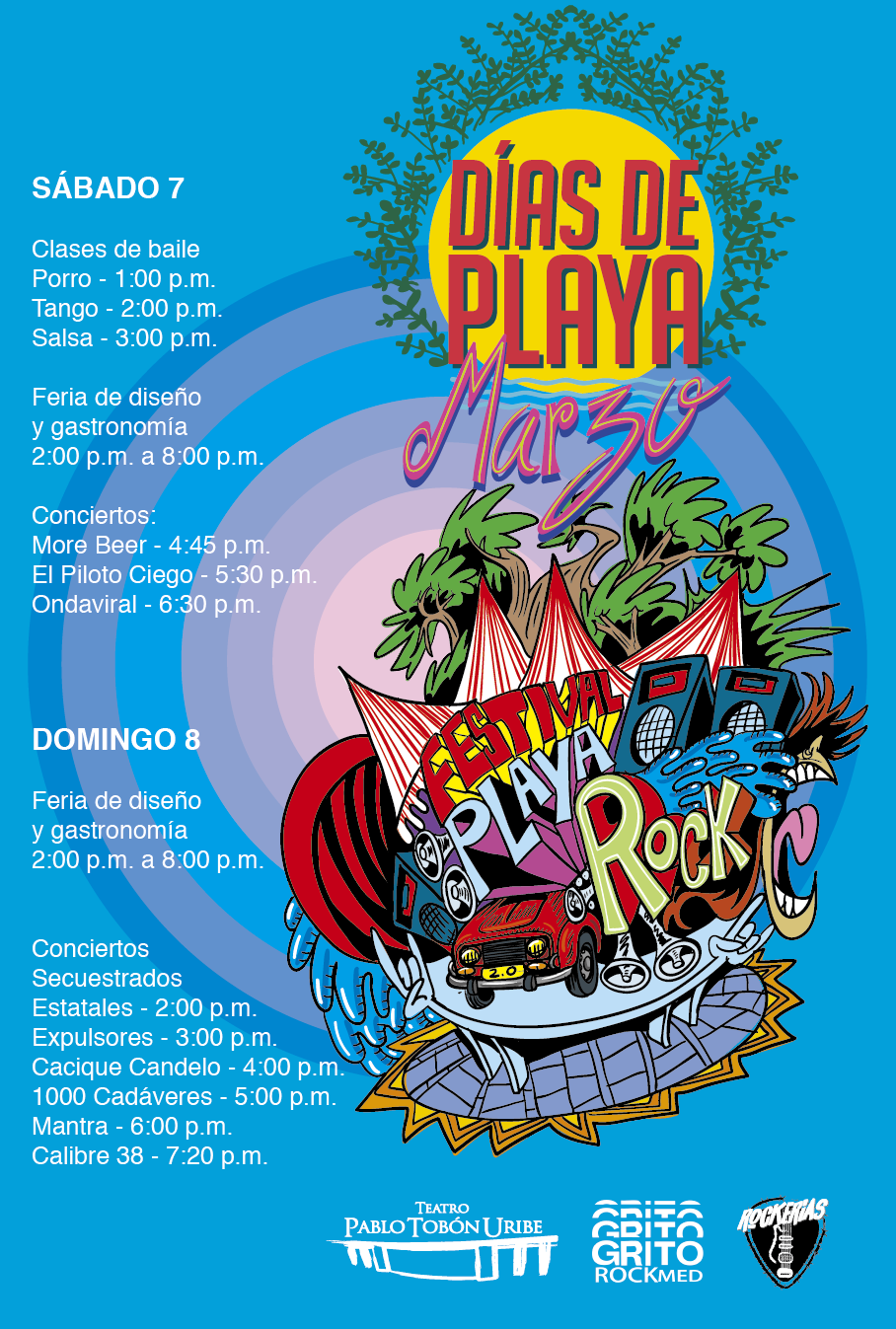 dias de playa marzo afiche 01