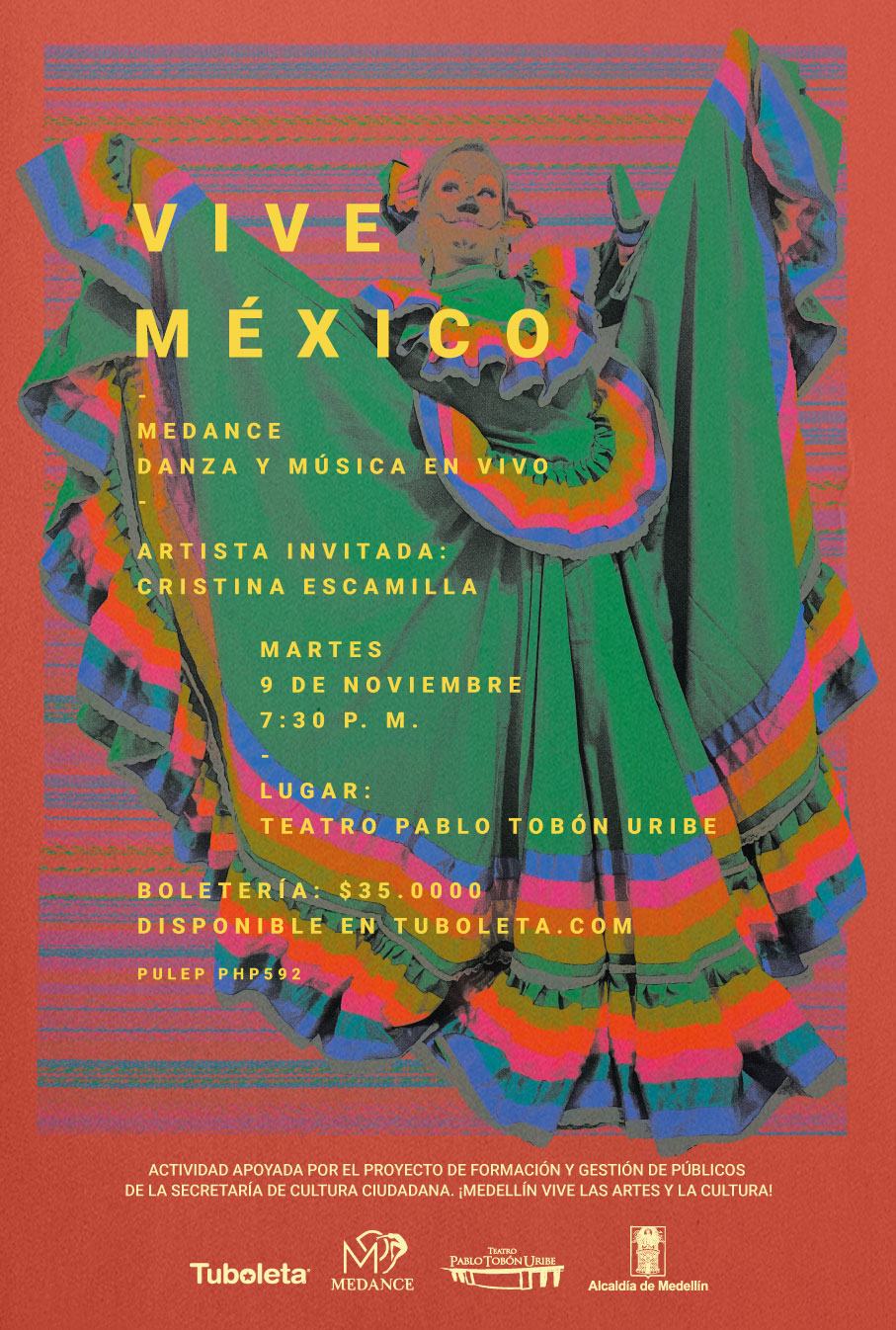 Afiche Vive Mexico