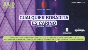 #MartesAlTeatro - Cualquier bobadita es cariño