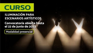 Curso iluminación para escenarios artísticos