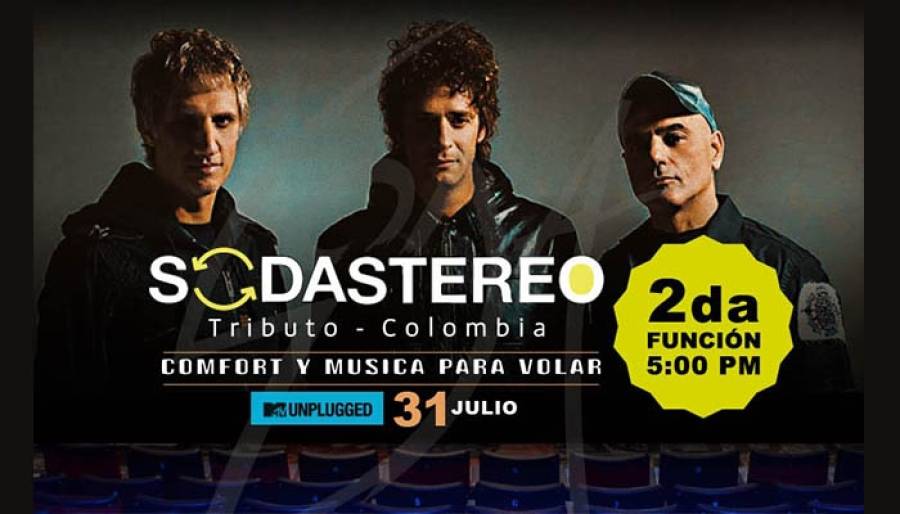 Segunda función Tributo Soda Stereo