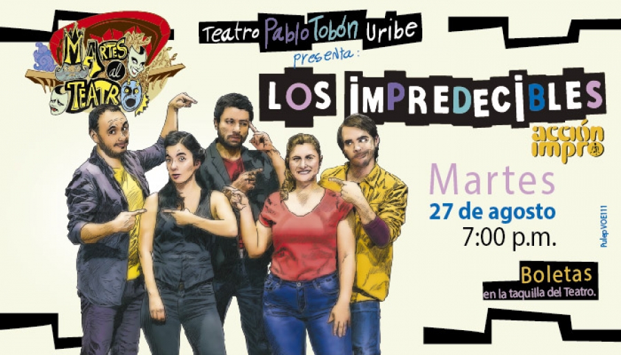 &quot;Los Impredecibles&quot; Stand Comedy Acción Impro