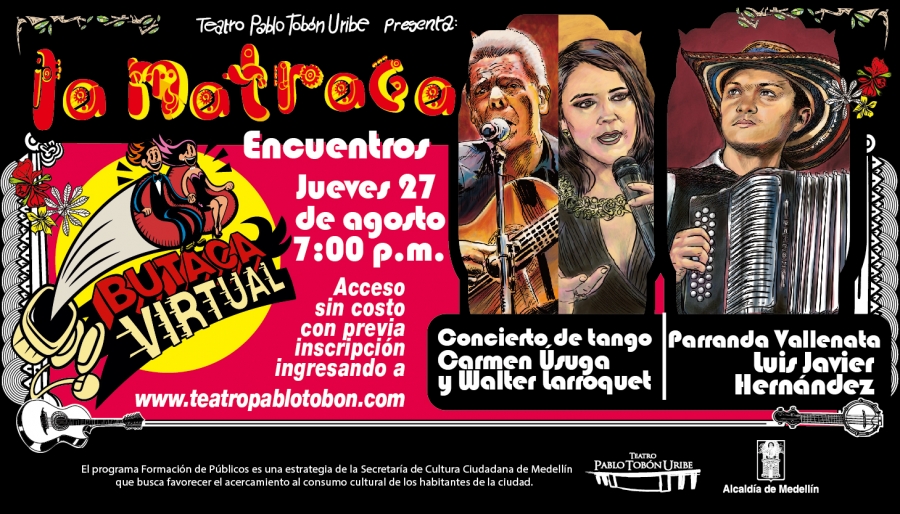 #LaMatraca Concierto de Tango y Parranda Vallenata