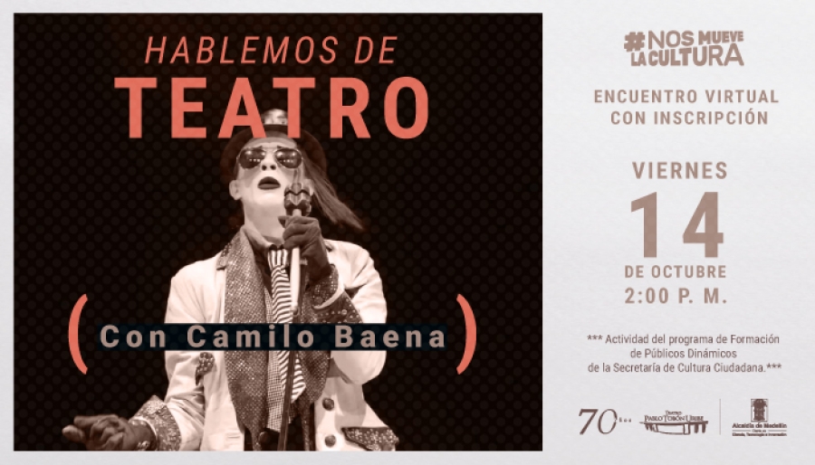 Hablemos de teatro - Encuentro virtual