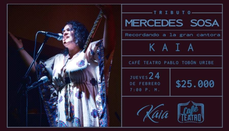 Tributo a Mercedes Sosa 2022