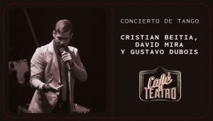 Concierto de tango con Cristian Beitia, David Mira y Gustavo Dubois