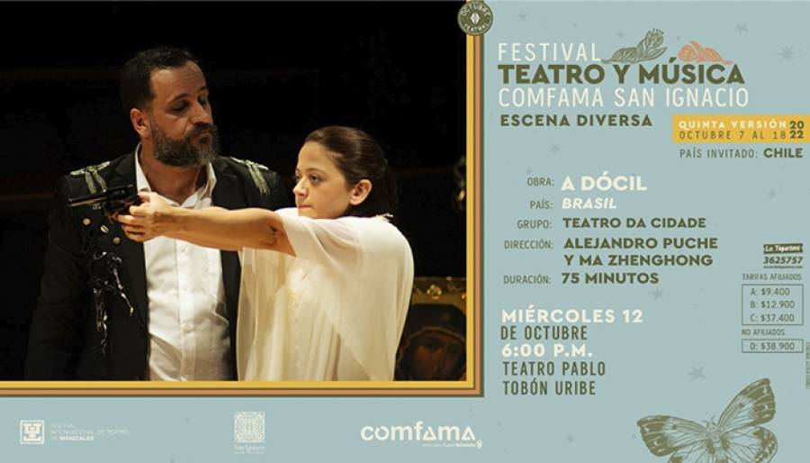 A dócil - Festival Teatro y Música Comfama San Ignacio 2022