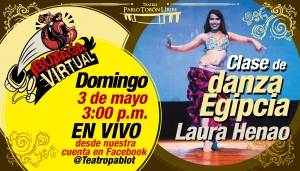 #ButacaVirtual - Clase de Danza Egipcia en vivo con Laura Henao