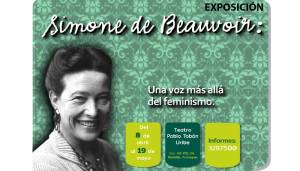 Exposición Simone de Beauvoir