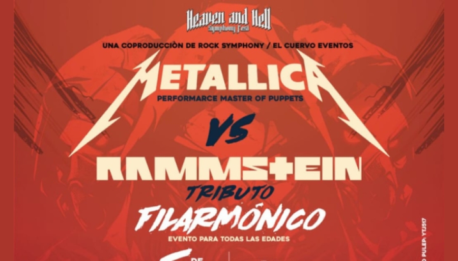 Metallica y Rammstein Filarmónico en Medellín