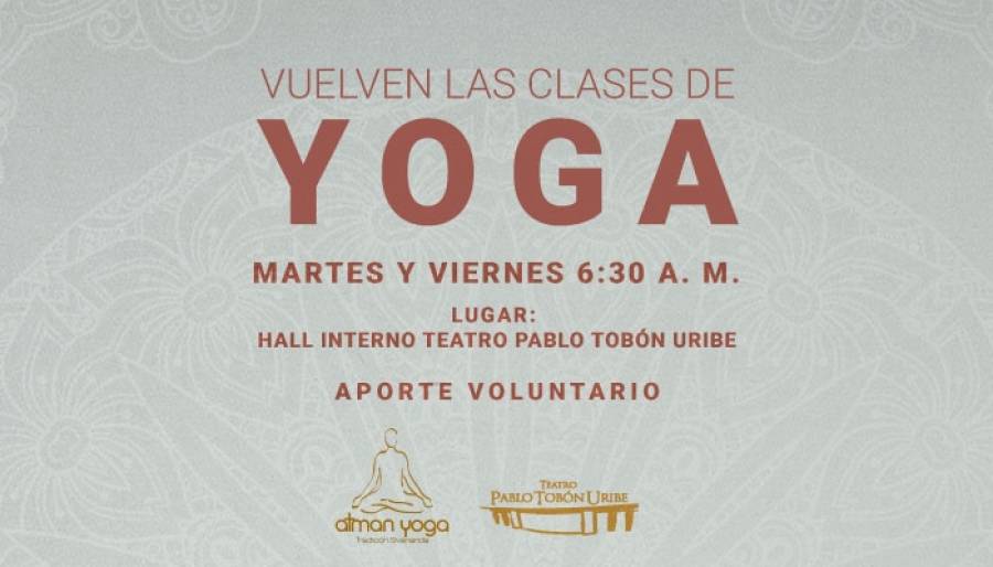 Clases de yoga con la Fundación Atman Yoga